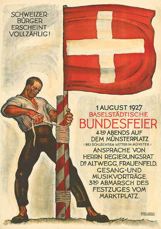 Baselstädtische Bundesfeier 1927