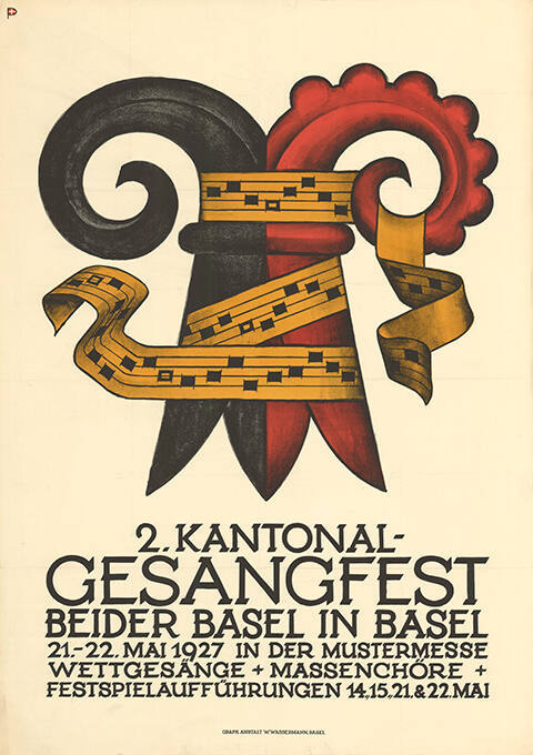 2. Kantonal-Gesangfest beider Basel in Basel