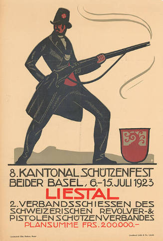 8. Kantonalschützenfest beider Basel, 6.-15. Juli 1923, Liestal