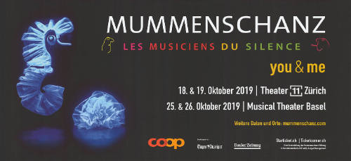 Mummenschanz, You & me, Theater 11 Zürich, Musical Theater Basel