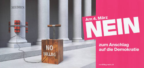 No Billag, Am 4. März, Nein zum Anschlag auf die Demokratie