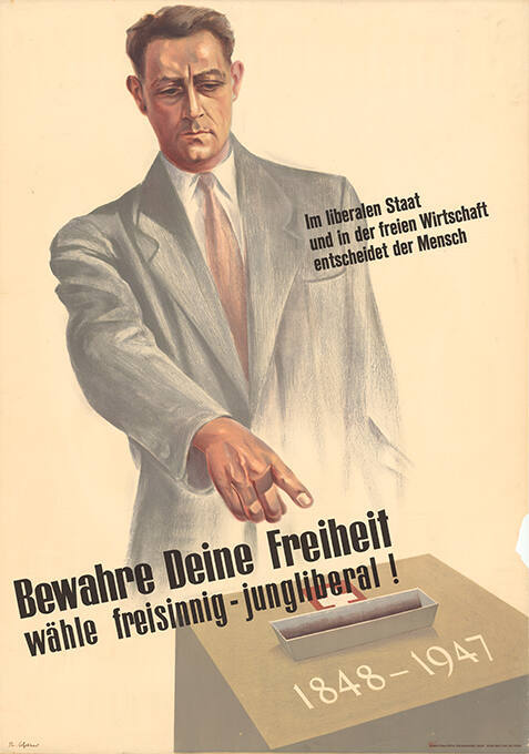 Bewahre Deine Freiheit, wähle freisinnig-jungliberal!