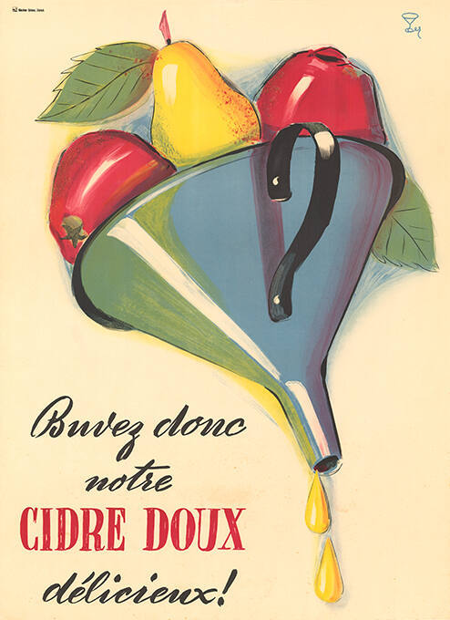 Buvez donc notre Cidre doux délicieux!