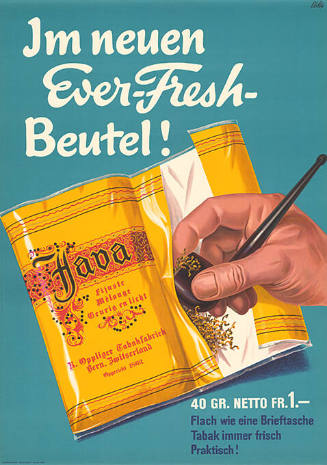 Im neuen Ever-Fresh-Beutel! Java