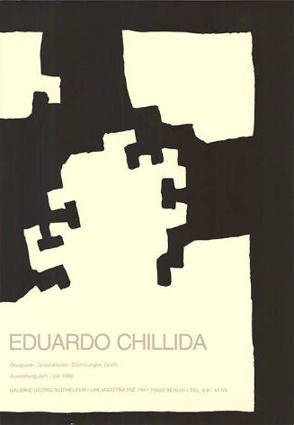 Eduardo Chillida, Galerie Georg Nothelfer