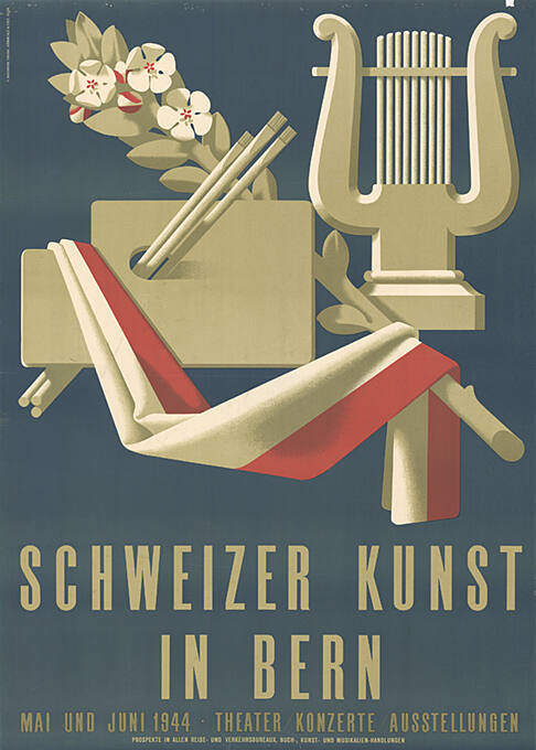 Schweizer Kunst in Bern, Mai und Juni 1944, Theater Konzerte Ausstellungen