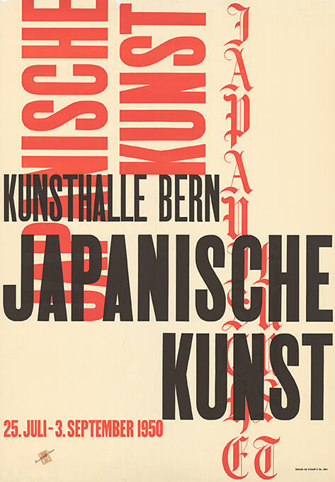 Japanische Kunst, Kunsthalle Bern