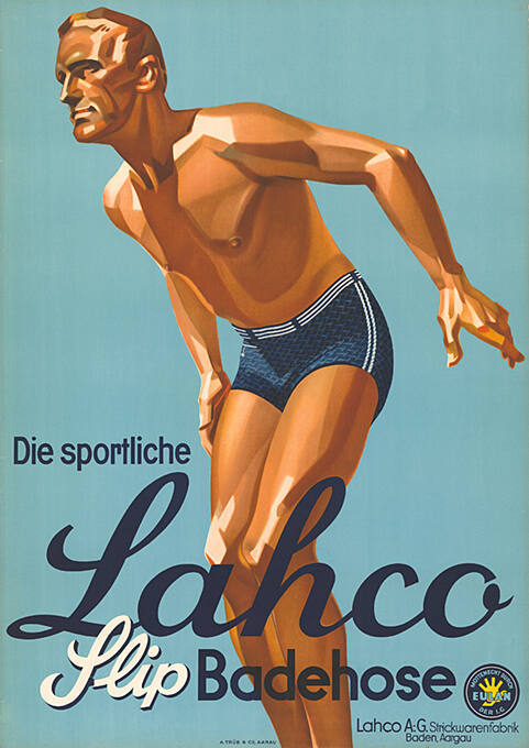 Die sportliche Lahco Slip Badehose