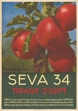 Seva 34, Tirage: 2. Sept.