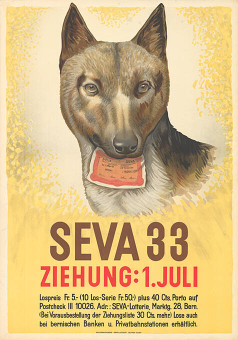 Seva 33, Ziehung: 1. Juli