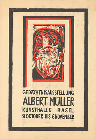 Gedächtnisausstellung Albert Müller, Kunsthalle Basel