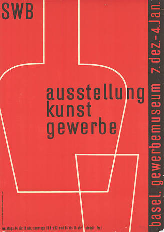 SWB, Ausstellung, Kunst, Gewerbe, Basel Gewerbemuseum