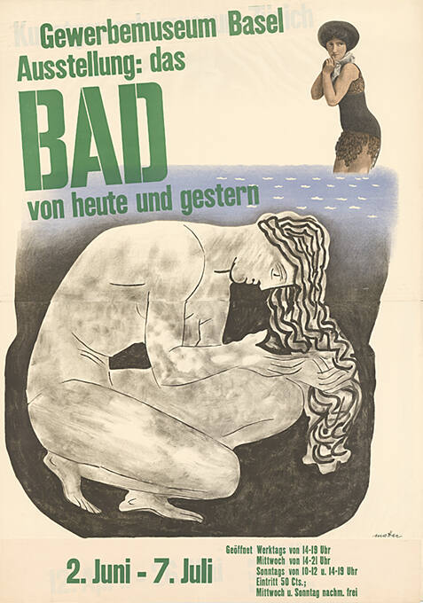 Das Bad, von heute und gestern, Gewerbemuseum Basel