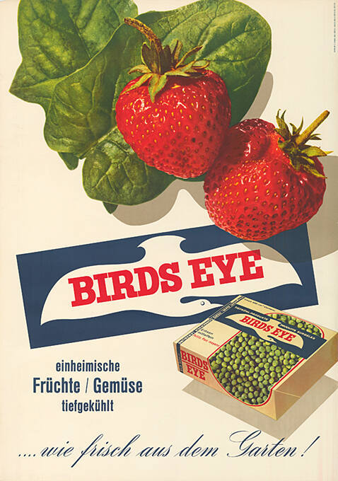 Birds Eye, einheimische Früchte / Gemüse, tiefgekühlt