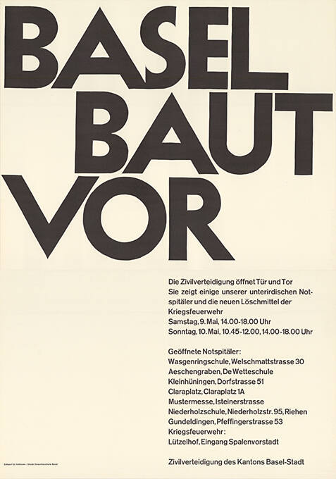 Basel baut vor