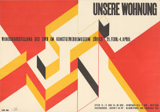 Unsere Wohnung, Wanderausstellung des SWB im Kunstgewerbemuseum Zürich