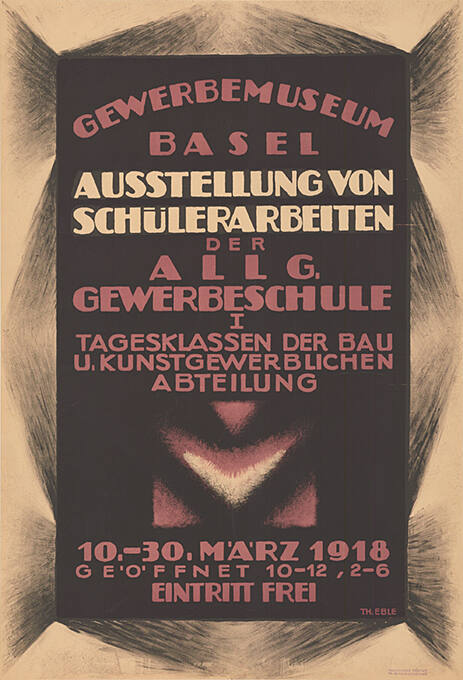 Ausstellung von Schülerarbeiten der Allg. Gewerbeschule, Gewerbemuseum Basel