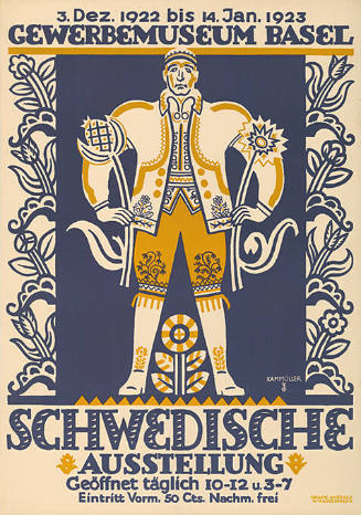 Schwedische Ausstellung, Gewerbemuseum Basel