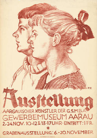 Ausstellung Aargauischer Künstler der GSMBA, Gewerbemuseum Aarau