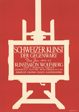 Schweizer Kunst der Gegenwart, Kunstsalon Wolfsberg, Zürich