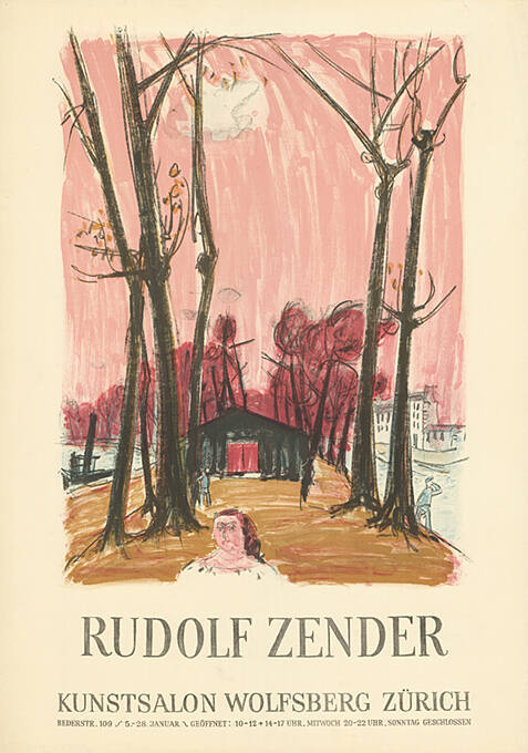 Rudolf Zender, Kunstsalon Wolfsberg, Zürich