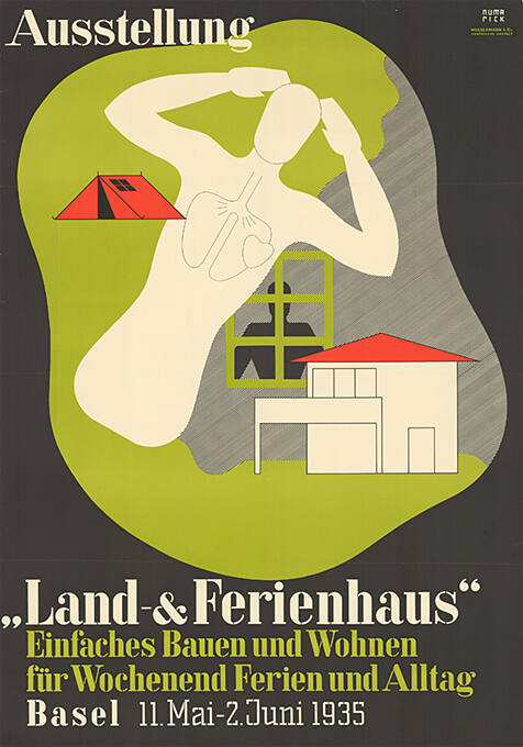 Ausstellung „Land- & Ferienhaus“, Einfaches Bauen und Wohnen für Wochenend Ferien und Alltag, Basel