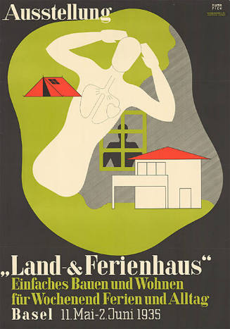 Ausstellung „Land- & Ferienhaus“, Einfaches Bauen und Wohnen für Wochenend Ferien und Alltag, Basel