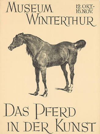 Das Pferd in der Kunst, Museum Winterthur