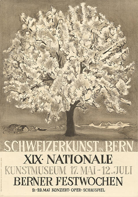 Schweizer Kunst in Bern, XIX. Nationale, Kunstmuseum Bern