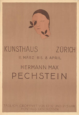 Hermann Max Pechstein, Kunsthaus Zürich