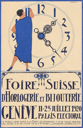 Foire Suisse d’horlogerie et bijouterie, Palais Electoral, Genève