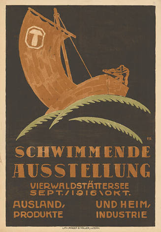 Schwimmende Ausstellung, Auslandprodukte und Heimindustrie, Vierwaldstättersee