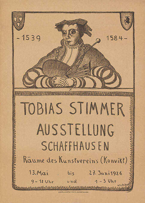 Tobias Stimmer, Schaffhausen, Räume des Kunstvereins (Konvikt)