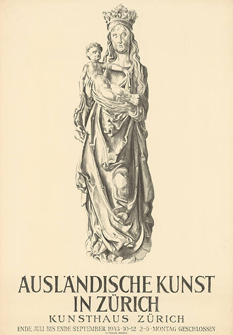 Ausländische Kunst in Zürich, Kunsthaus Zürich