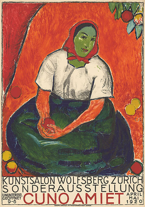 Cuno Amiet, Kunstsalon Wolfsberg, Zürich