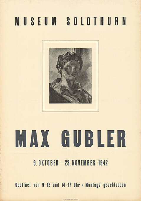 Max Gubler, Museum Solothurn