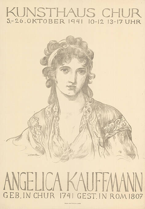 Angelica Kaufmann, Kunsthaus Chur