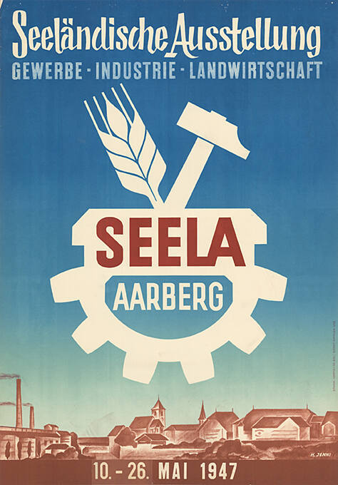 Seeländische Ausstellung, Gewerbe, Industrie, Landwirtschaft, Seela Aarberg