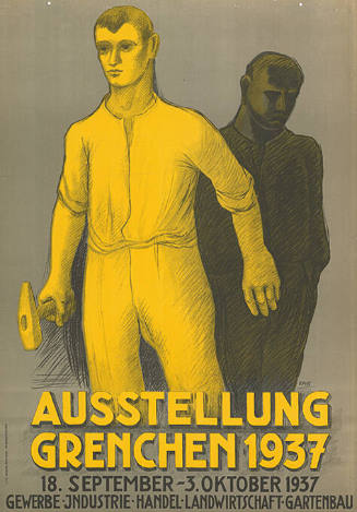 Ausstellung Grenchen 1937, Gewerbe - Industrie - Handel - Landwirtschaft - Gartenbau