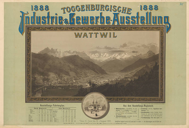 Toggenburgische Industrie- und Gewerbe-Ausstellung, Wattwil