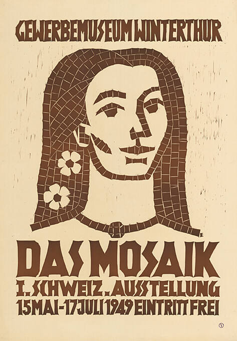 Das Mosaik, I. Schweiz. Ausstellung, Gewerbemuseum Winterthur