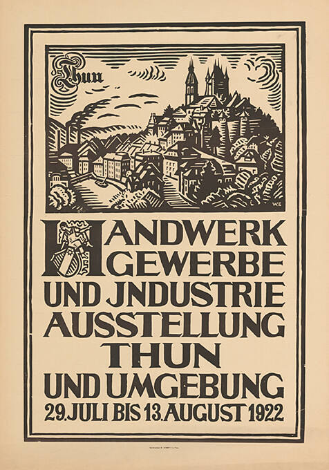 Handwerk, Gewerbe und Industrie Ausstellung, Thun und Umgebung