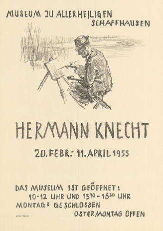 Hermann Knecht, Museum zu Allerheiligen, Schaffhausen