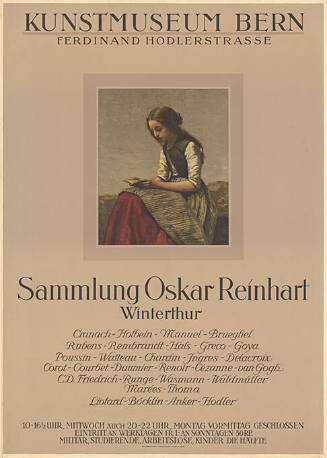 Sammlung Oskar Reinhart Winterthur, Kunstmuseum Bern