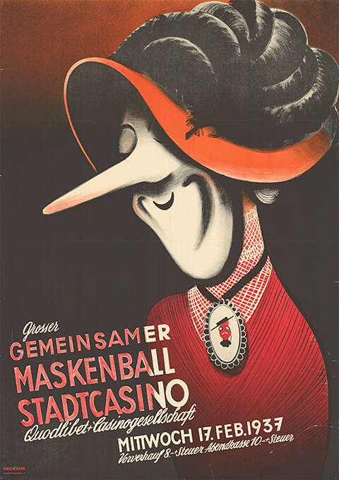 Grosser gemeinsamer Maskenball, Stadtcasino