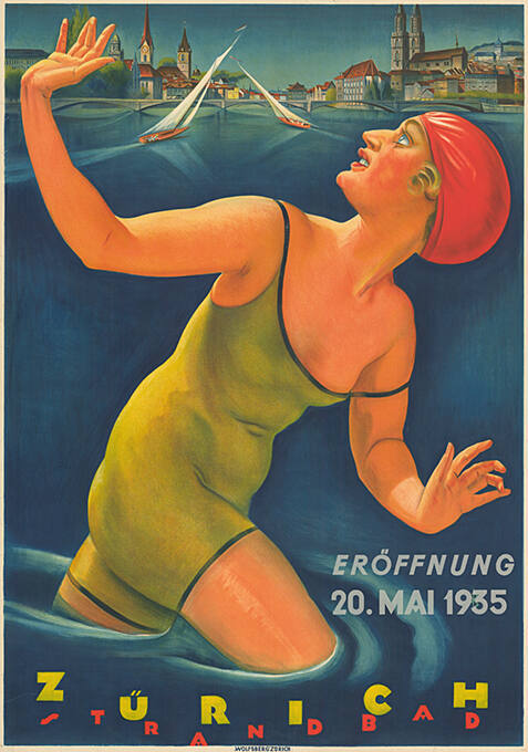 Strandbad Zürich, Eröffnung: 20. Mai 1935