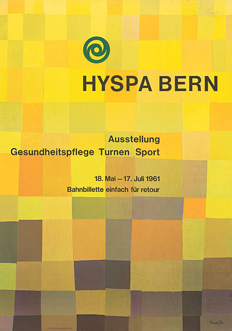 Hyspa Bern, Ausstellung, Gesundheitspflege Turnen Sport