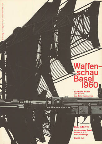 Waffenschau Basel 1960, Mustermesse Basel