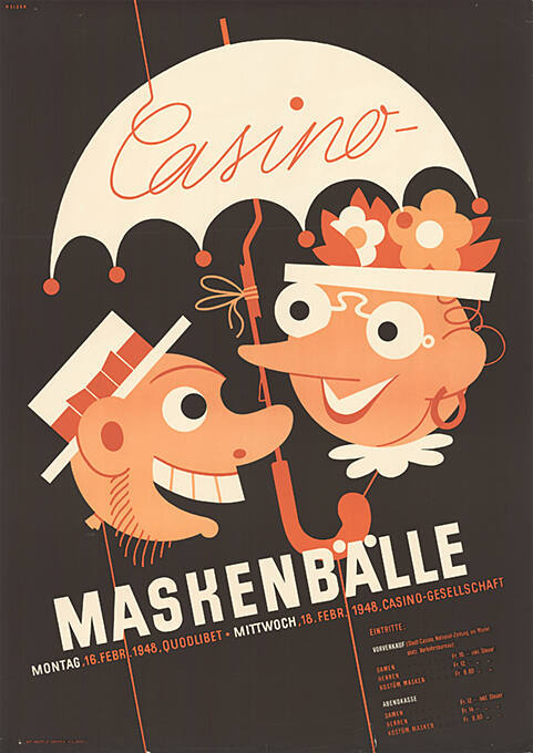 Casino-Maskenbälle