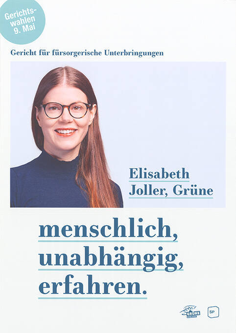 Elisabeth Joller, Grüne, menschlich, unabhängig, erfahren